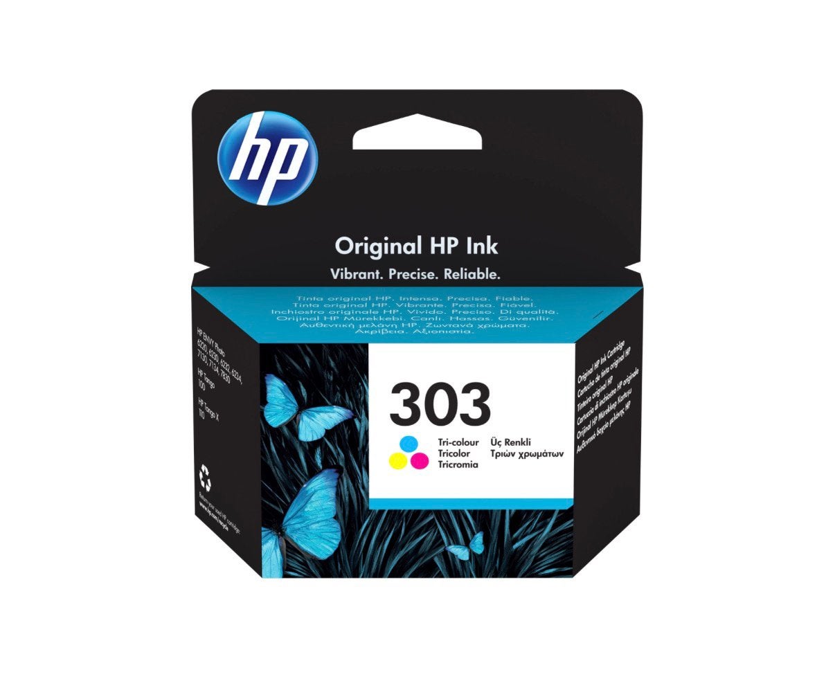 HP inkt 303 inktcartridge kleur, Verzenden, Zo goed als nieuw