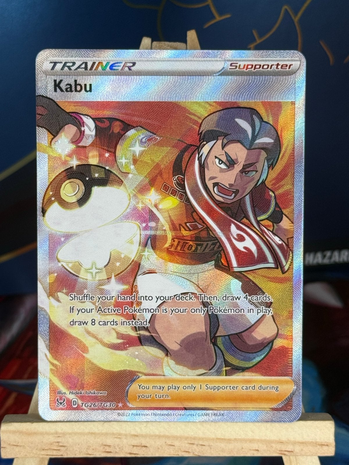 Kabu #TG26 | Pokemon Lost Origin, Ophalen of Verzenden, Zo goed als nieuw, Losse kaart, Foil