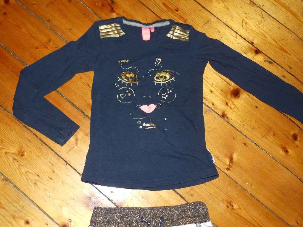 mooie B.Nosy longsleeve maat 122 -128, B.Nosy, Meisje, Ophalen of Verzenden, Zo goed als nieuw