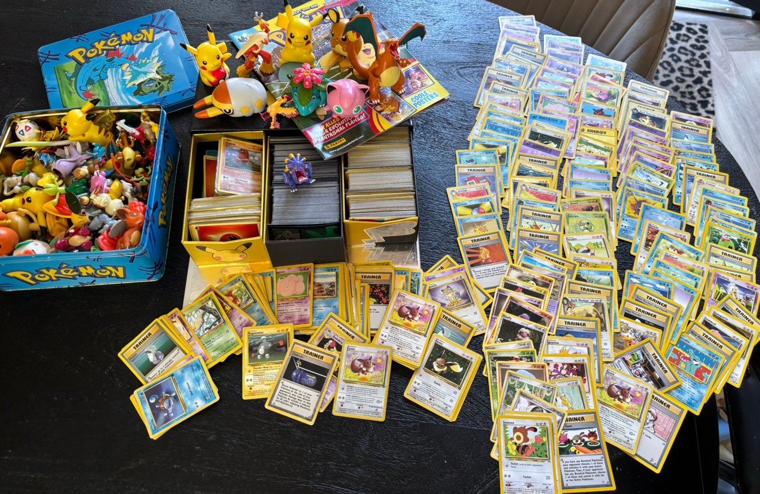 Gigantische Pokémon kaarten verzameling, Ophalen of Verzenden, Zo goed als nieuw, Meerdere kaarten