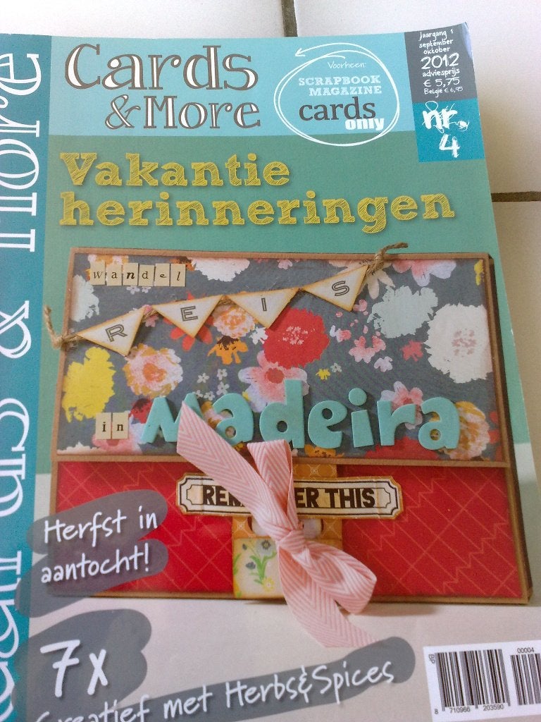 11 x Cards & Scrap voor kaarten zelf maken - €1 per stuk, Verzenden, Zo goed als nieuw, Overige thema's, Overige typen