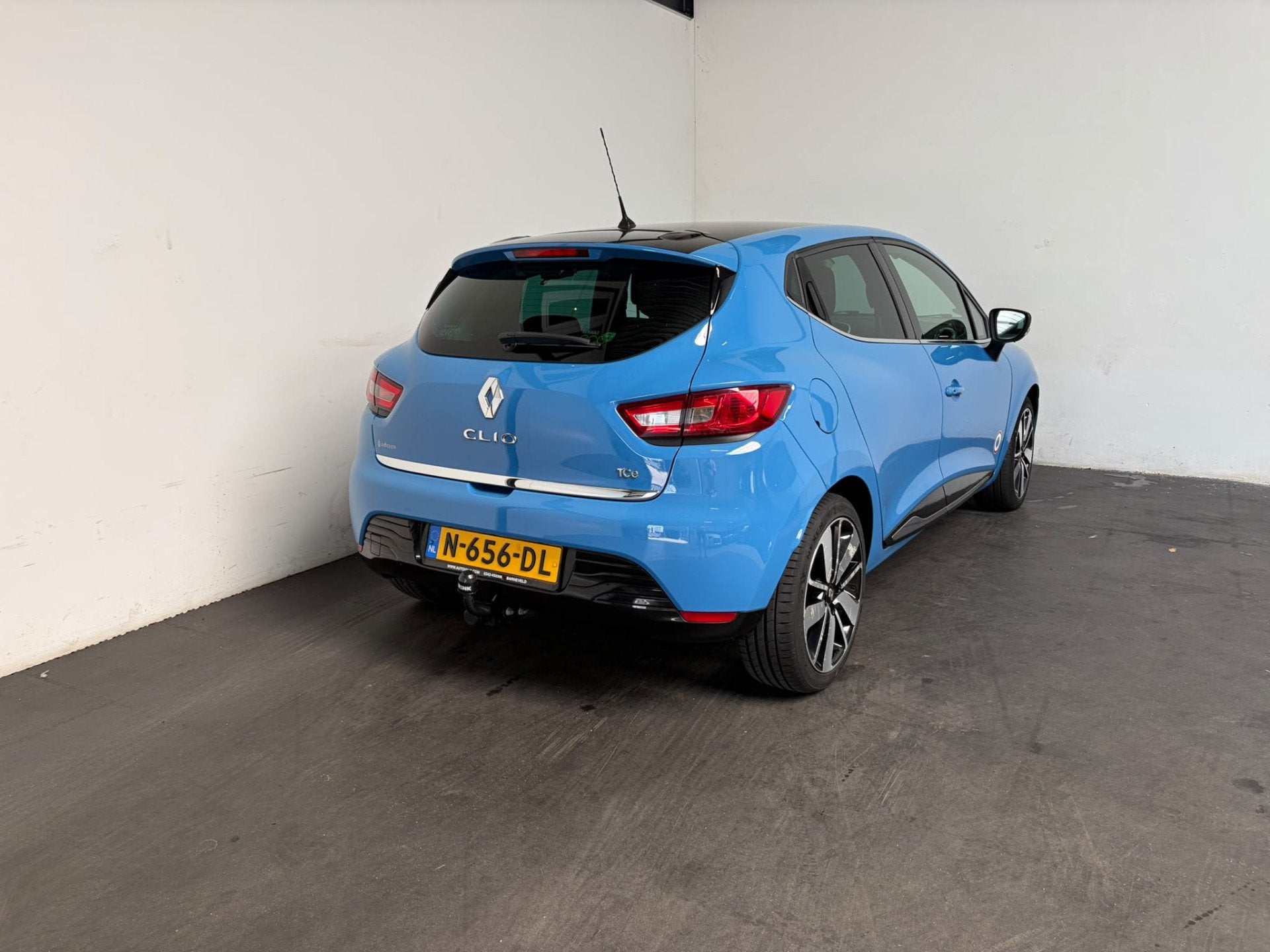 Renault Clio 0.9 TCe Dynamique. Clima! (bj 2014), Voorwielaandrijving, 540 kg, Blauw, Handgeschakeld