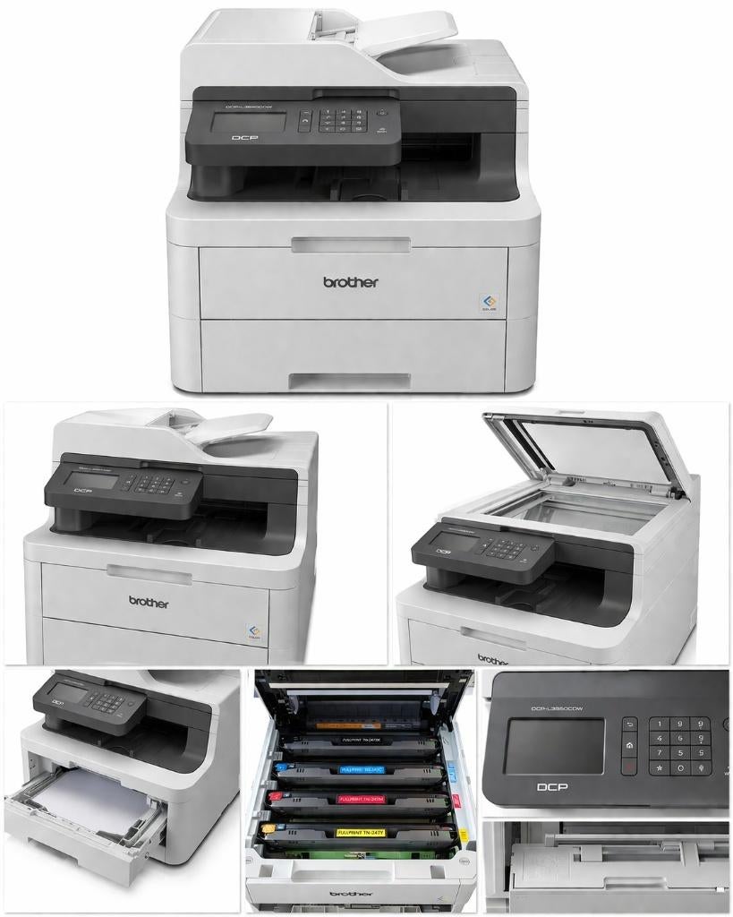 ️ Brother DCP-L3550CDW Kleurenlaserledprinter – WiFi – ADF, Ophalen, Kleur printen, Gebruikt, All-in-one