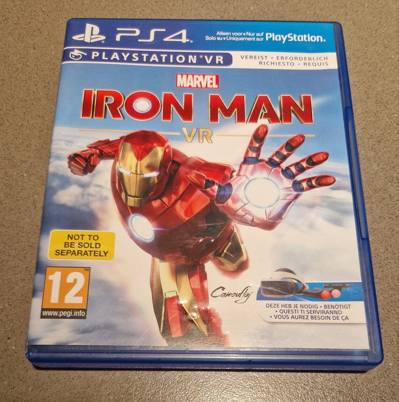 Marvel's Iron Man VR PS4 Game - Zo goed als nieuw, Ophalen of Verzenden, Zo goed als nieuw