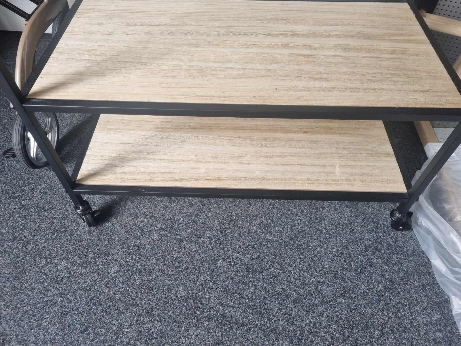 Kleding en schoenenrek, Huis en Inrichting, Kasten | Kledingkasten, Ophalen, 50 tot 100 cm, Zo goed als nieuw, 150 tot 200 cm