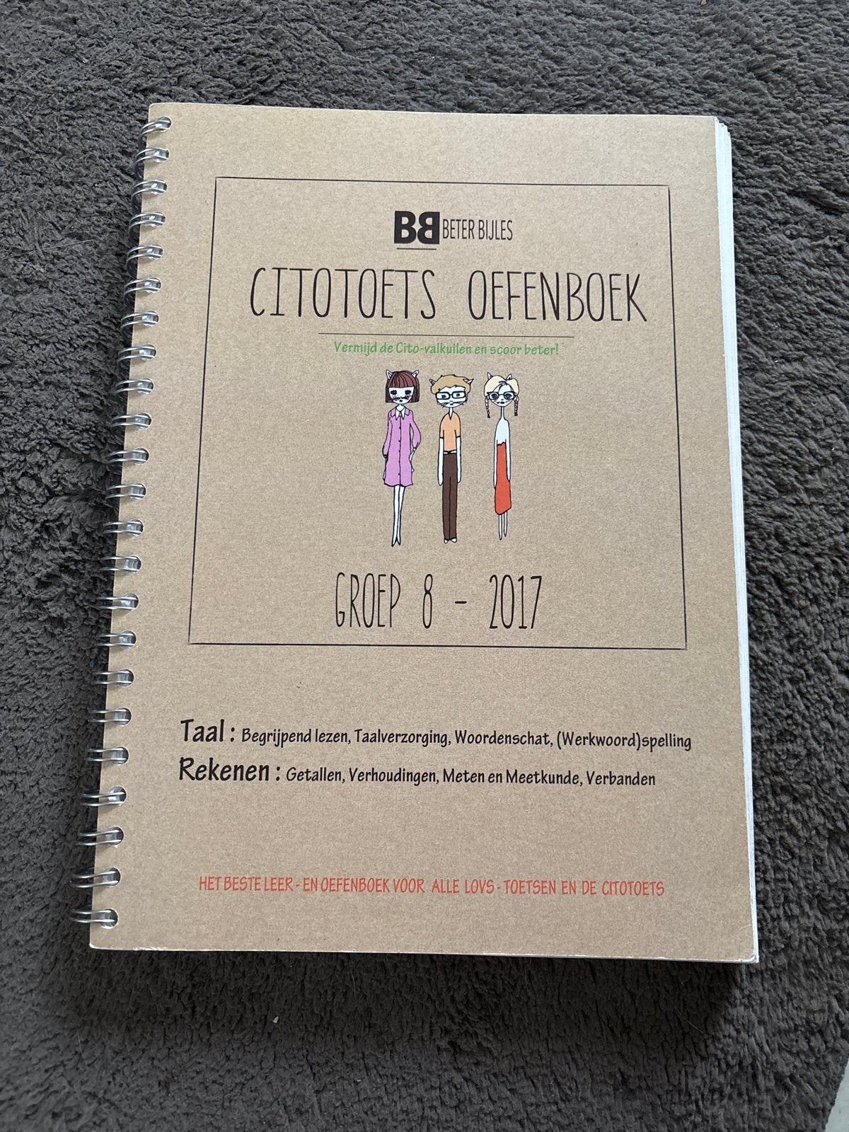 Cito Toets Oefenboek Groep 8 - Beter Bijles, Ophalen, Zo goed als nieuw, LBO