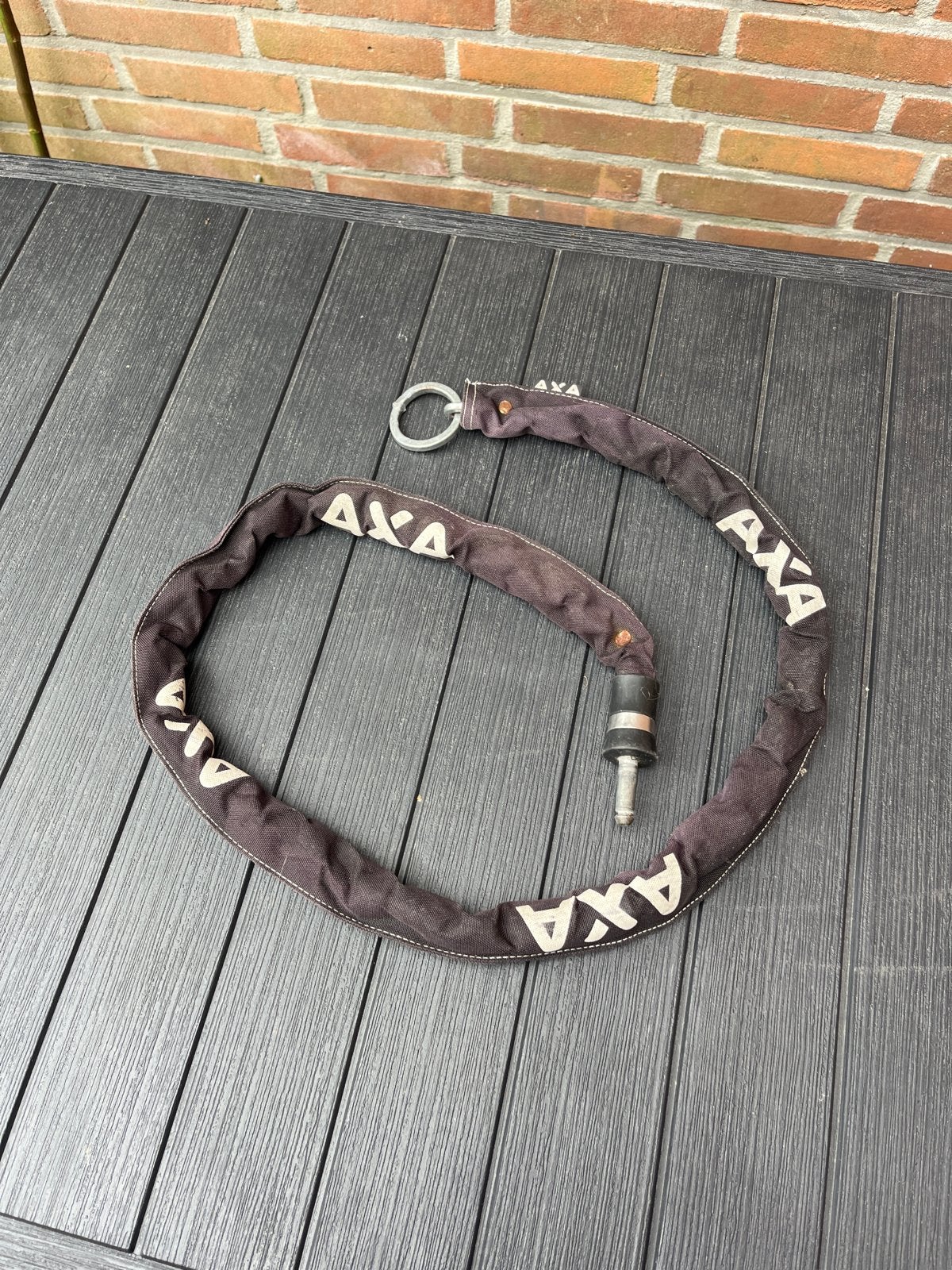 AXA insteekketting 140cm, Ophalen of Verzenden, Gebruikt, Insteekslot