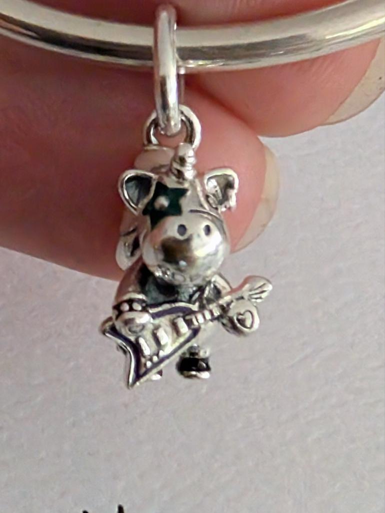 Pandora hangbedel unicorn, Ophalen of Verzenden, Nieuw, Zilver, Pandora