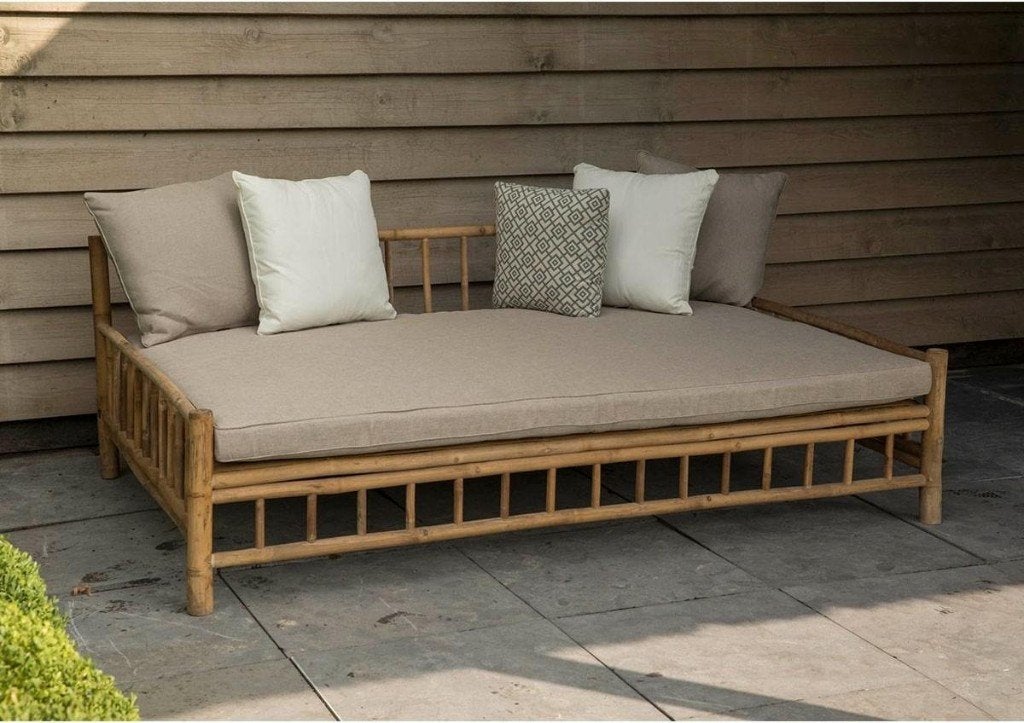 Exotan Bamboe Ligbank / Daybed Kussens, Ophalen, Nieuw, Hout