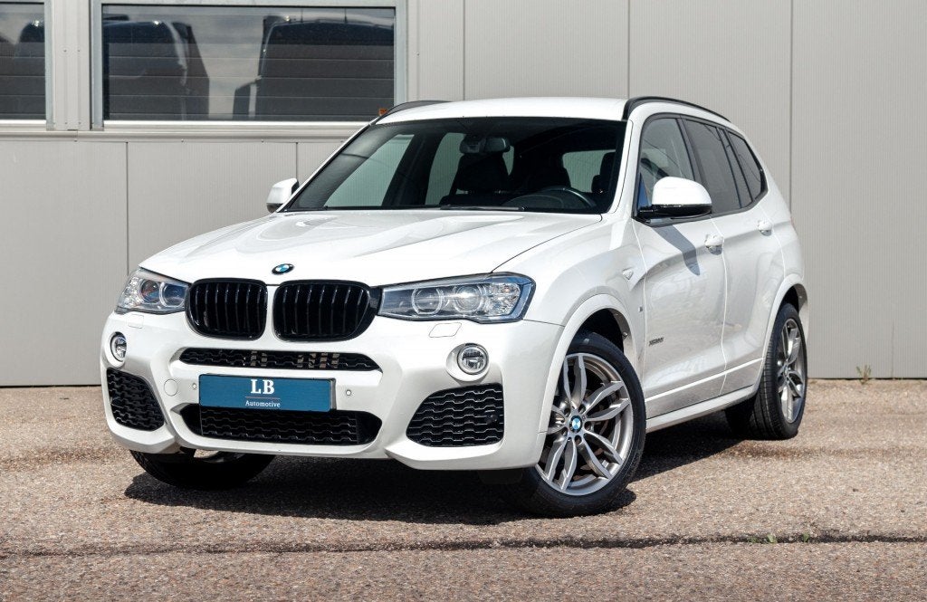 Bmw X3 Xdrive20i, M-sport, Auto's, Automaat, Gebruikt, 4 cilinders, Wit