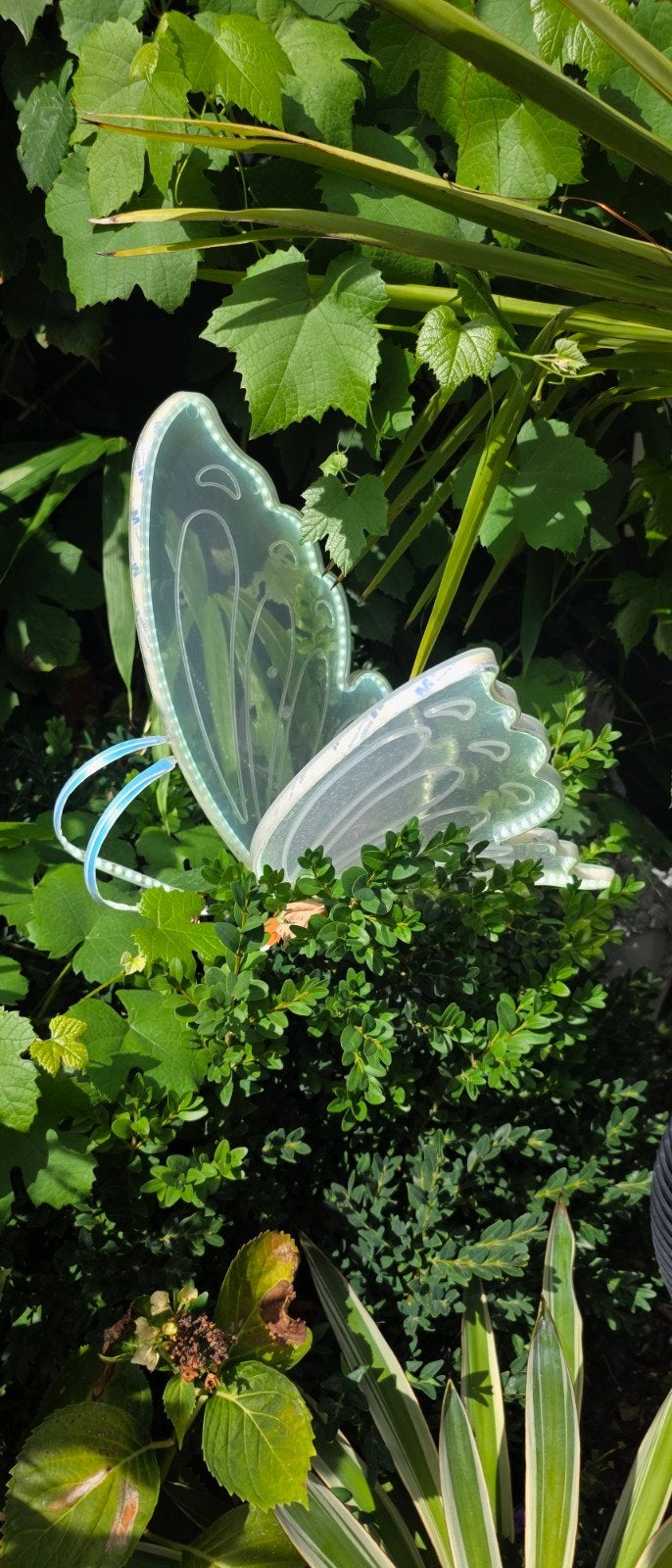Bewegende vlinder met licht - Intratuin, Ophalen of Verzenden, Gebruikt