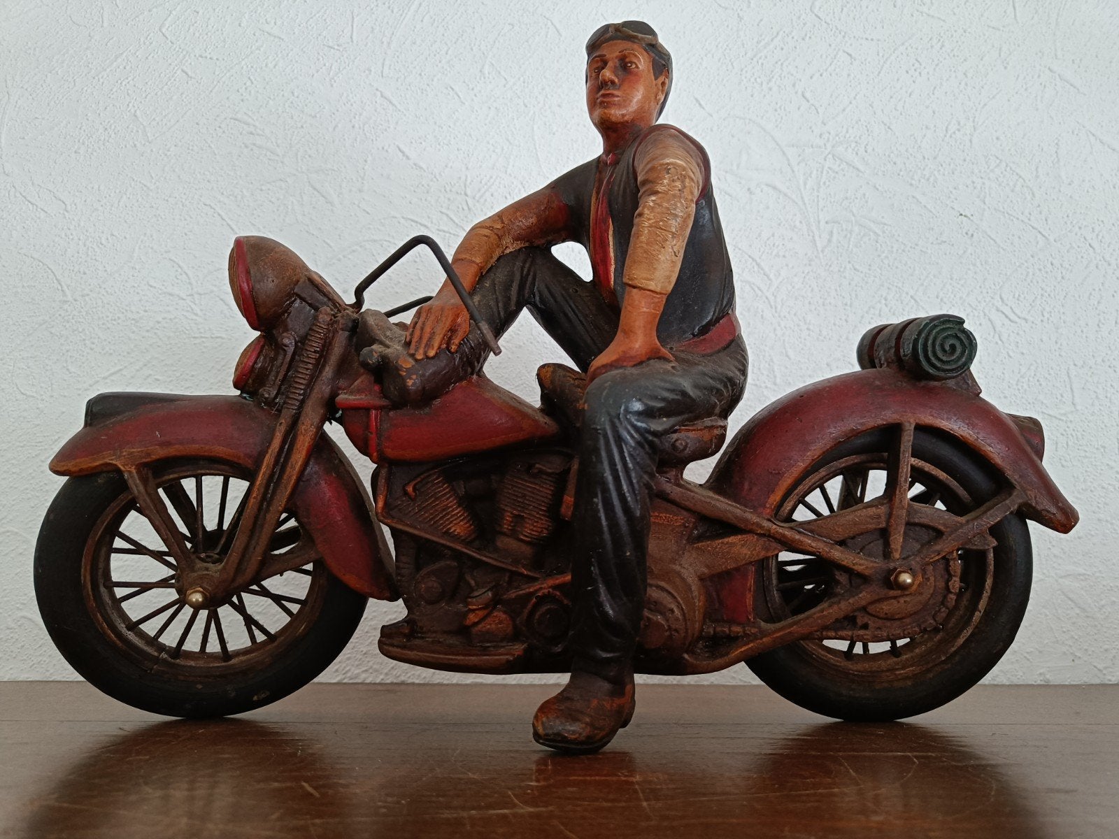 Vintage Harley Davidson motorcycle., Ophalen of Verzenden