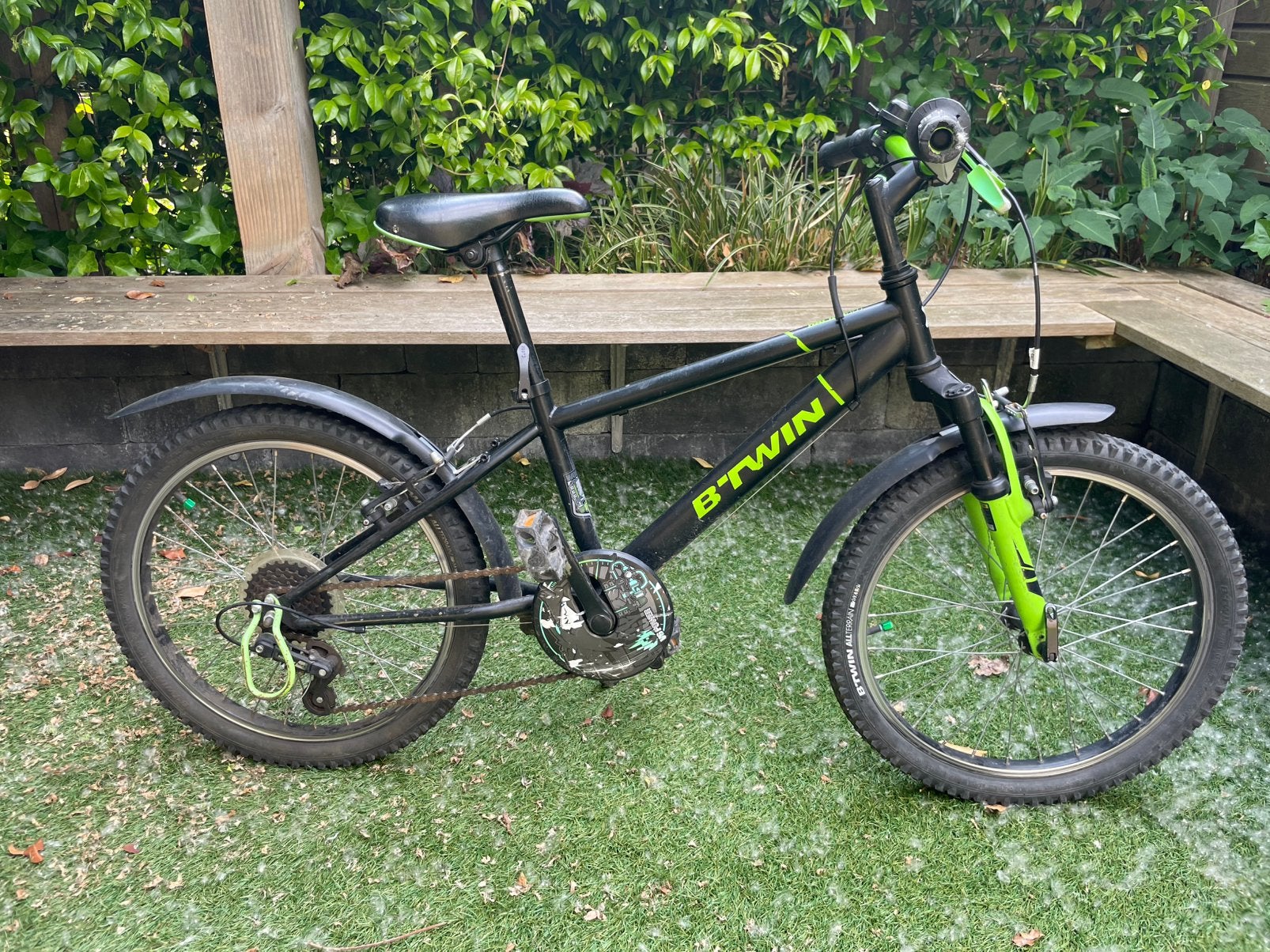 B-twin mountainbike 20 inch, Fietsen en Brommers, Fietsen | Jongens, Ophalen, Gebruikt, 20 inch, Versnellingen