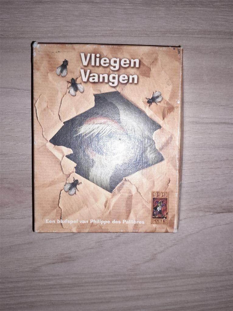vliegen vangen - 999 games - s4869, Verzenden, Zo goed als nieuw