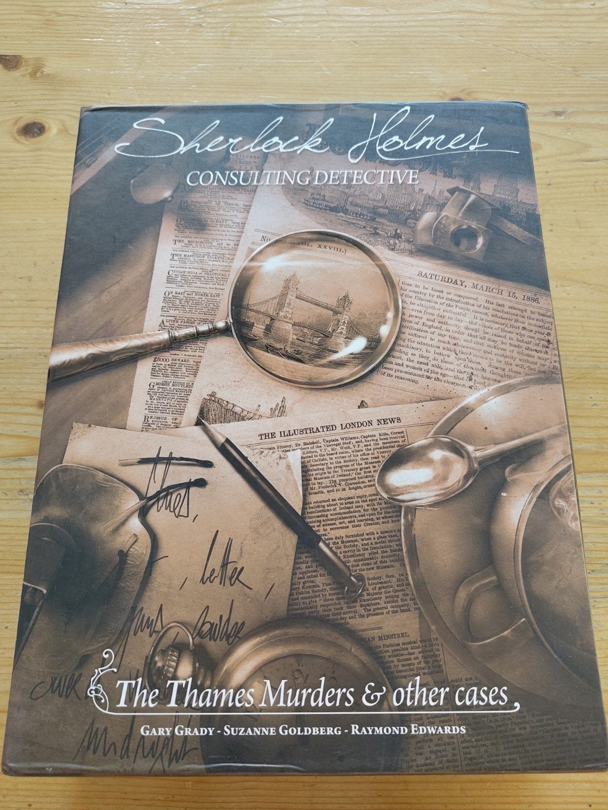 Sherlock Holmes Consulting Detective: The Thames Murders, Hobby en Vrije tijd, Gezelschapsspellen | Bordspellen, Een of twee spelers