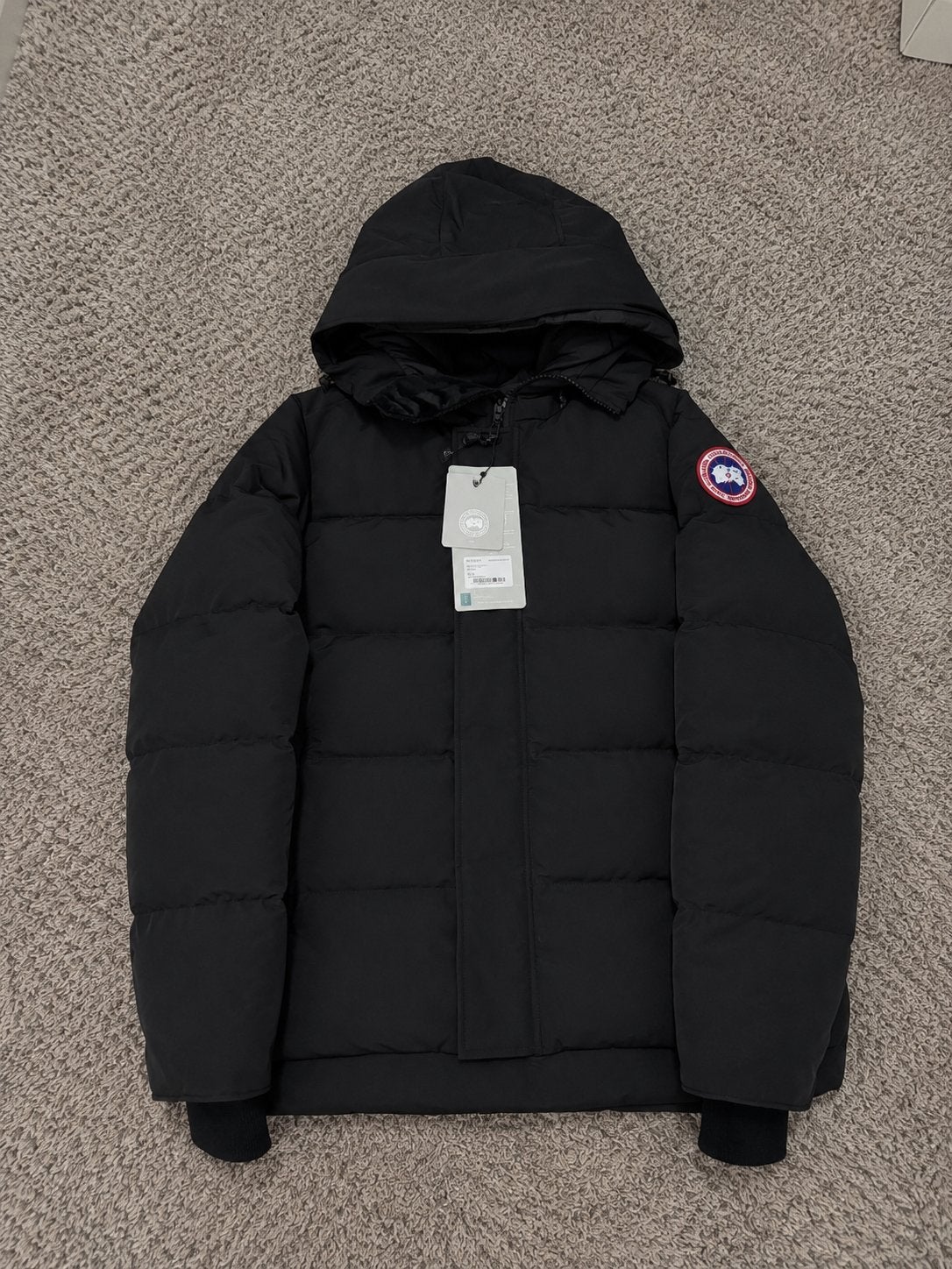 Canada Goose Macmillan, Ophalen, Nieuw, Maat 46 (S) of kleiner, Zwart