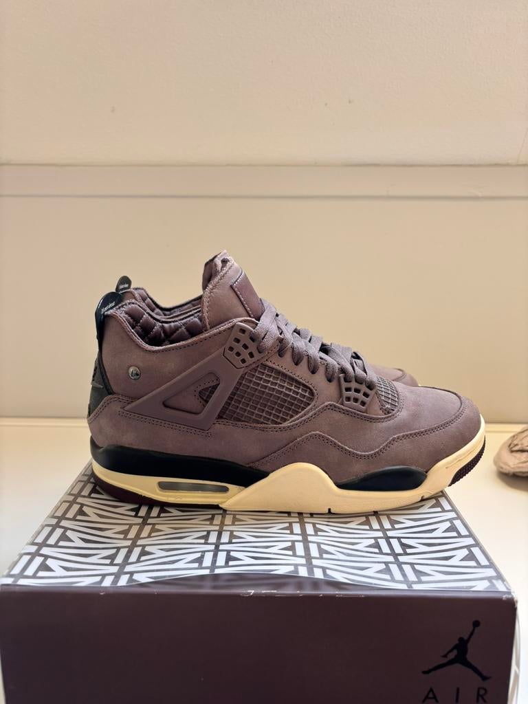 Nike Air Jordan 4 A Ma Manières ‘Violet Ore’ maat 44/US10, Ophalen of Verzenden, Zo goed als nieuw, Overige kleuren