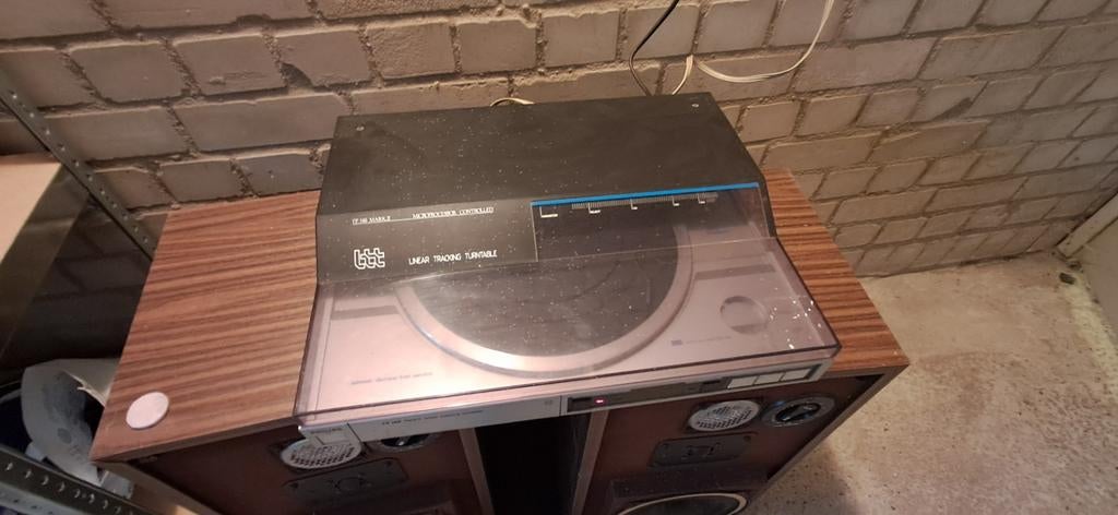 Philips FP 146 Platenspeler - Werkt, naald ontbreekt, Audio, Tv en Foto, Platenspelers, Ophalen of Verzenden, Gebruikt, Philips