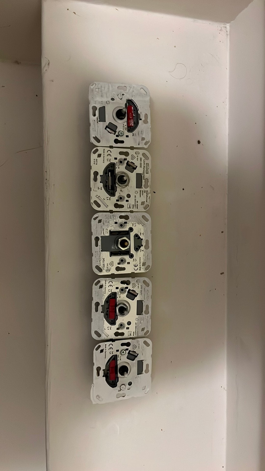 Dimmers stopcontact 7 stuks, Ophalen of Verzenden, Zo goed als nieuw, Stopcontact