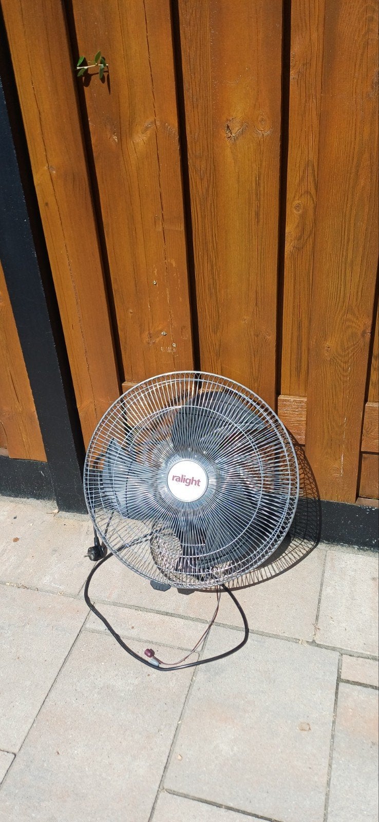 muur/ wand ventilator  50 cm, Ophalen