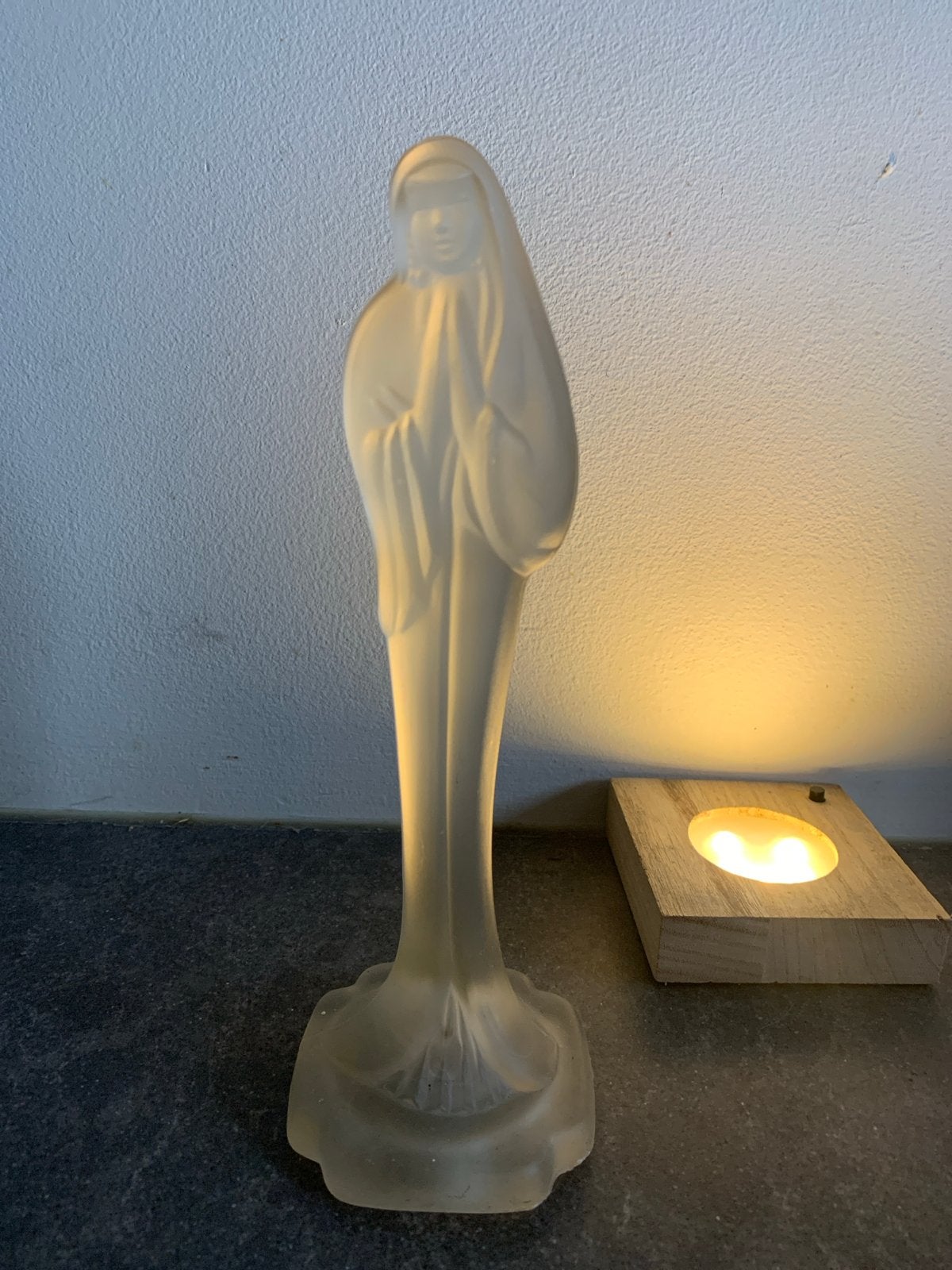 Madonna Beeld matglas, Ophalen of Verzenden