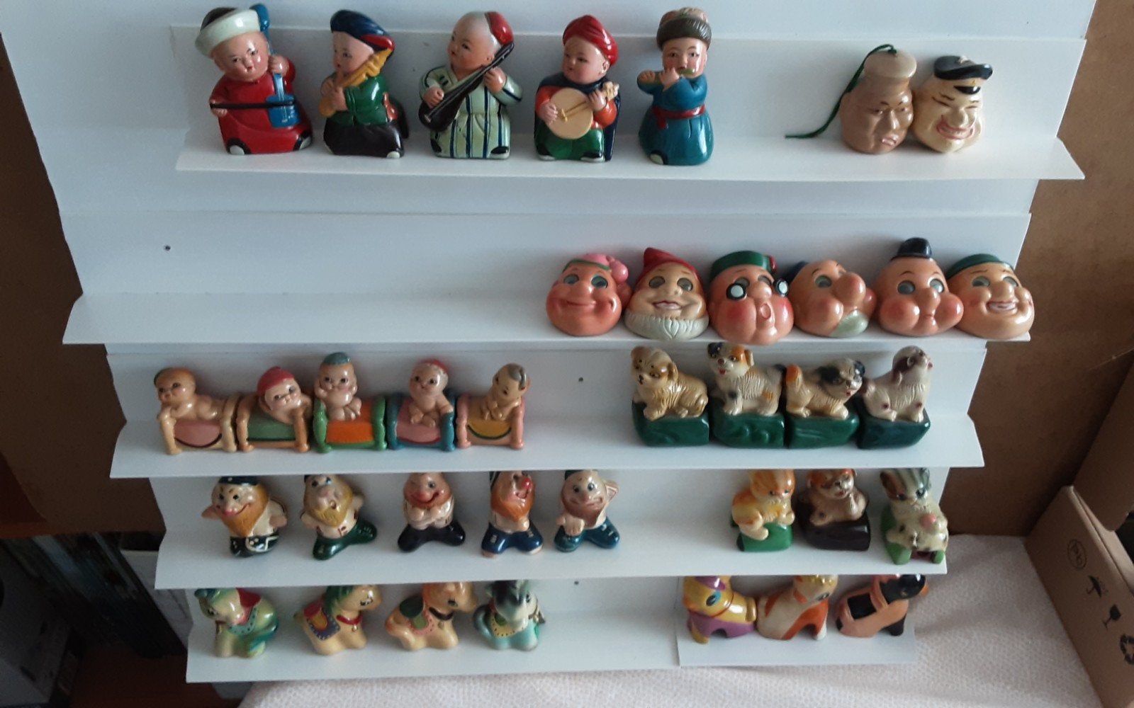 puntenslijpers van gips, Verzamelen, Complete verzamelingen en Collecties, Ophalen of Verzenden