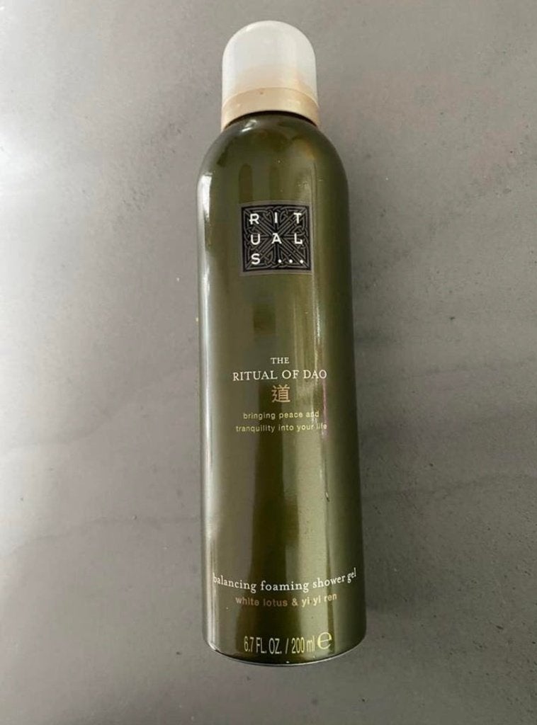Rituals Dao balancing foaming shower gel 200 ml, Ophalen of Verzenden, Nieuw, Bad & Douche