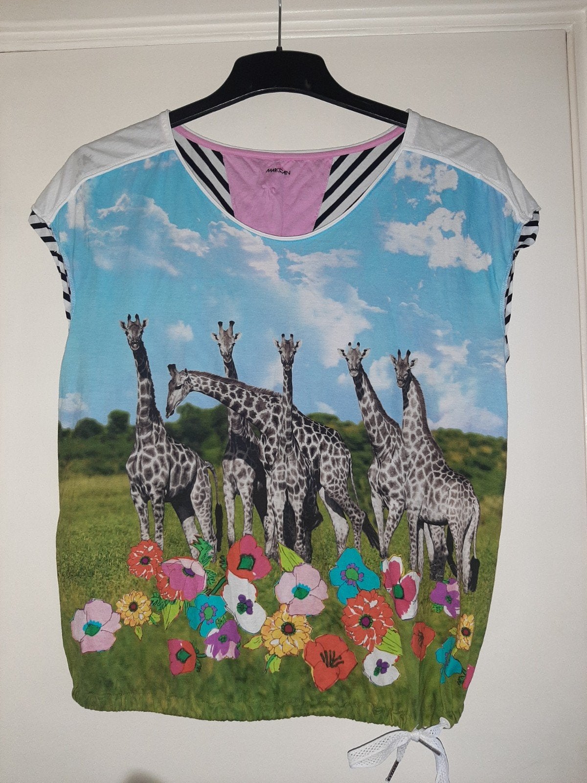 MARCCAIN top, Maat 38/40 (M), Verzenden, Zo goed als nieuw, Korte mouw