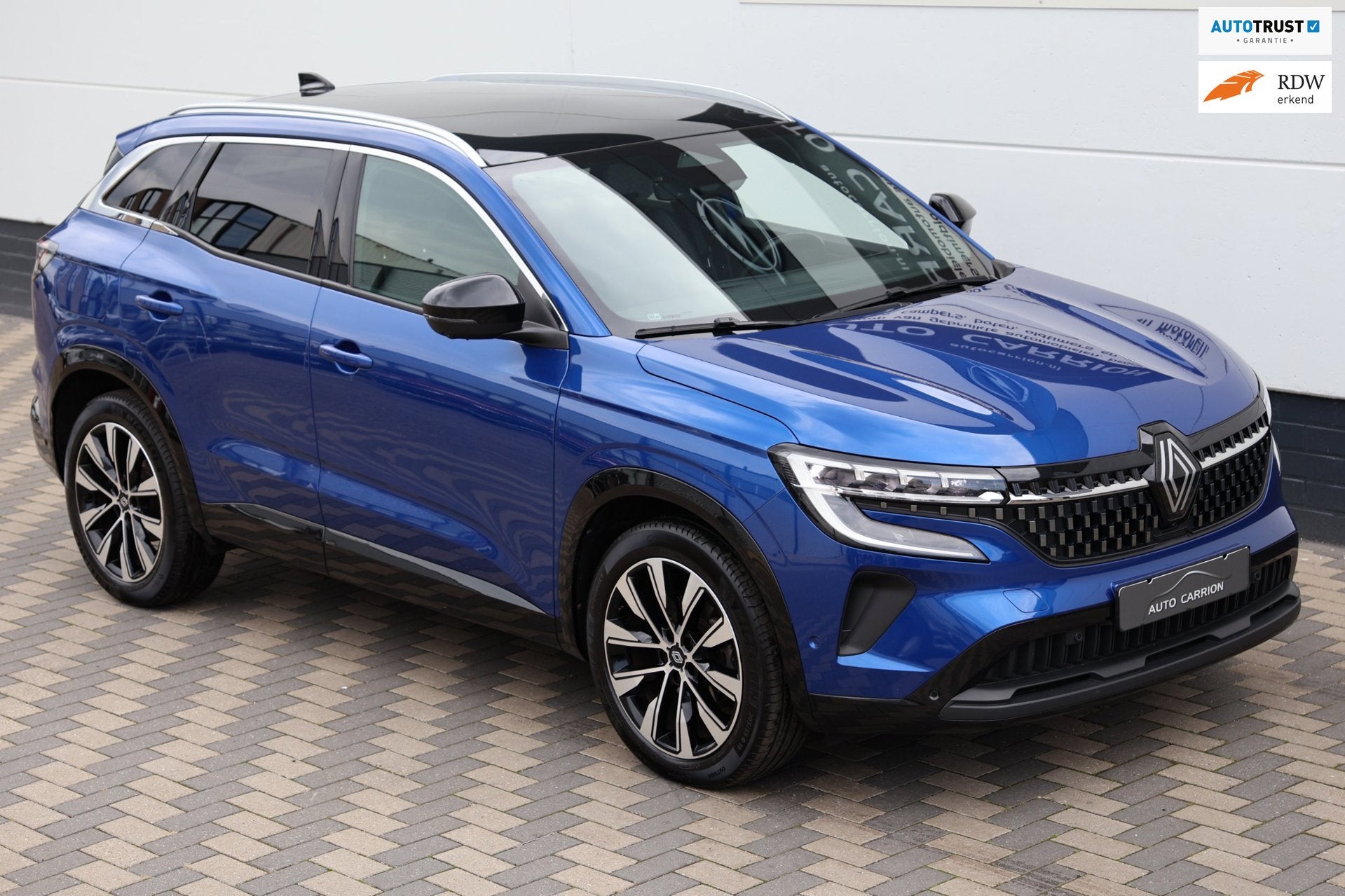 Renault Austral 1.2 mild hybrid advanced Pano 360 Carplay, Dealer onderhouden, Gebruikt, Zwart, 4 cilinders