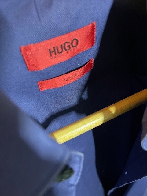 Overhemd Hugo Boss mt S (4), Kleding | Heren, Overhemden, Halswijdte 38 (S) of kleiner, Zo goed als nieuw, Hugo Boss, Verzenden
