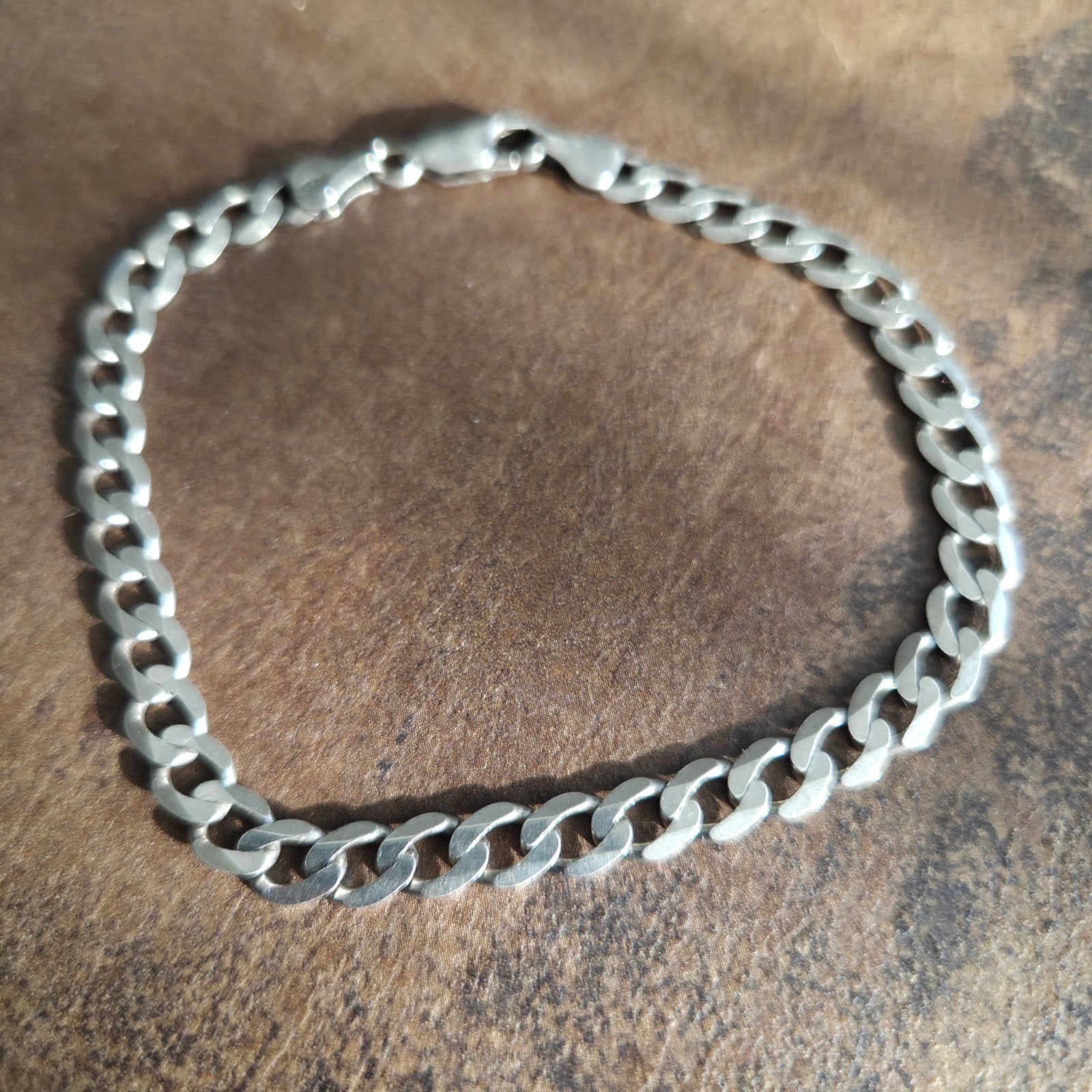 Zilveren gourmet Armband, Sieraden, Tassen en Uiterlijk, Armbanden, Ophalen of Verzenden, Gebruikt, Zilver, Zilver