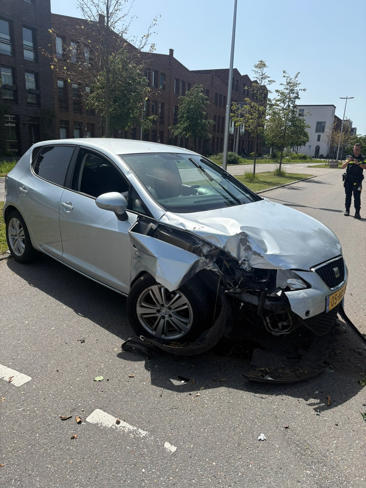 Seat Ibiza 1.4  – schadeauto / onderdelen, Auto diversen, Schadeauto's, Ophalen, Handgeschakeld, Zilver of Grijs, 1390 cc