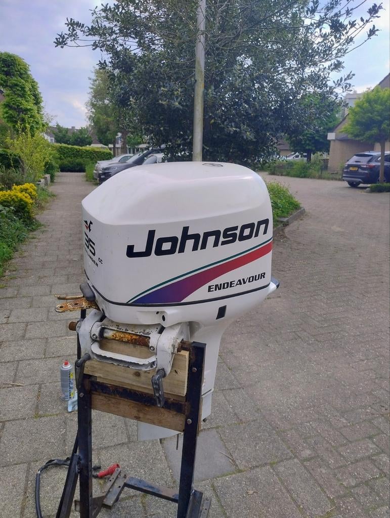 Buitenboordmotor Johnson 35 pk 2 takt opknapper, Ophalen of Verzenden, Gebruikt