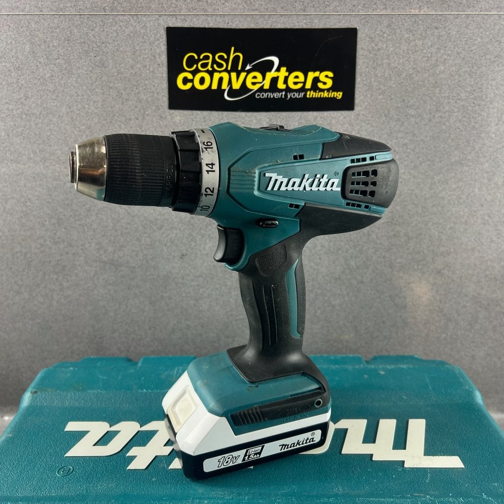 Makita DF457 Accu Schroeftol | koffer | 414156, Boormachine, Gebruikt, Variabele snelheid, Ophalen of Verzenden