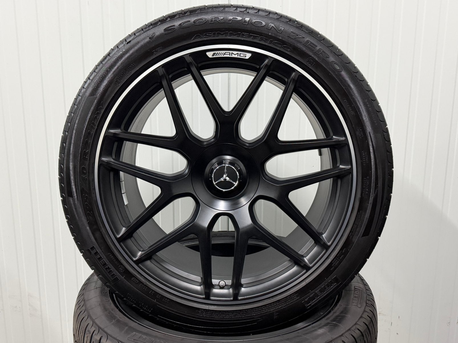 22” INCH G-Klasse G63 AMG Velgen Origineel *NIEUWSTAAT*, Nieuw, Overige maten, Ophalen of Verzenden, Band(en)