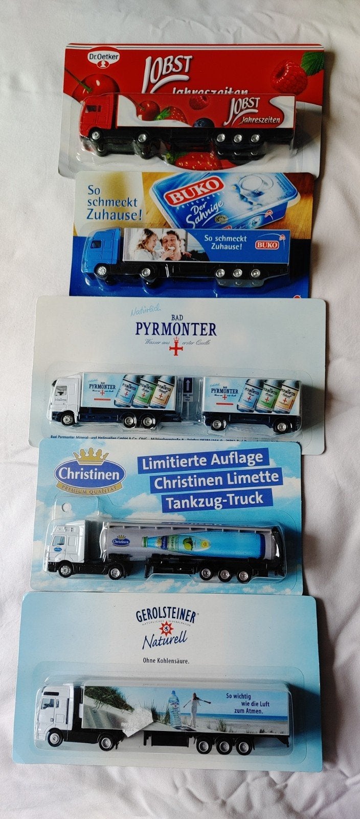 Grell trucks 1:87 5stuks, Verzenden, Nieuw, Bus of Vrachtwagen, Overige merken
