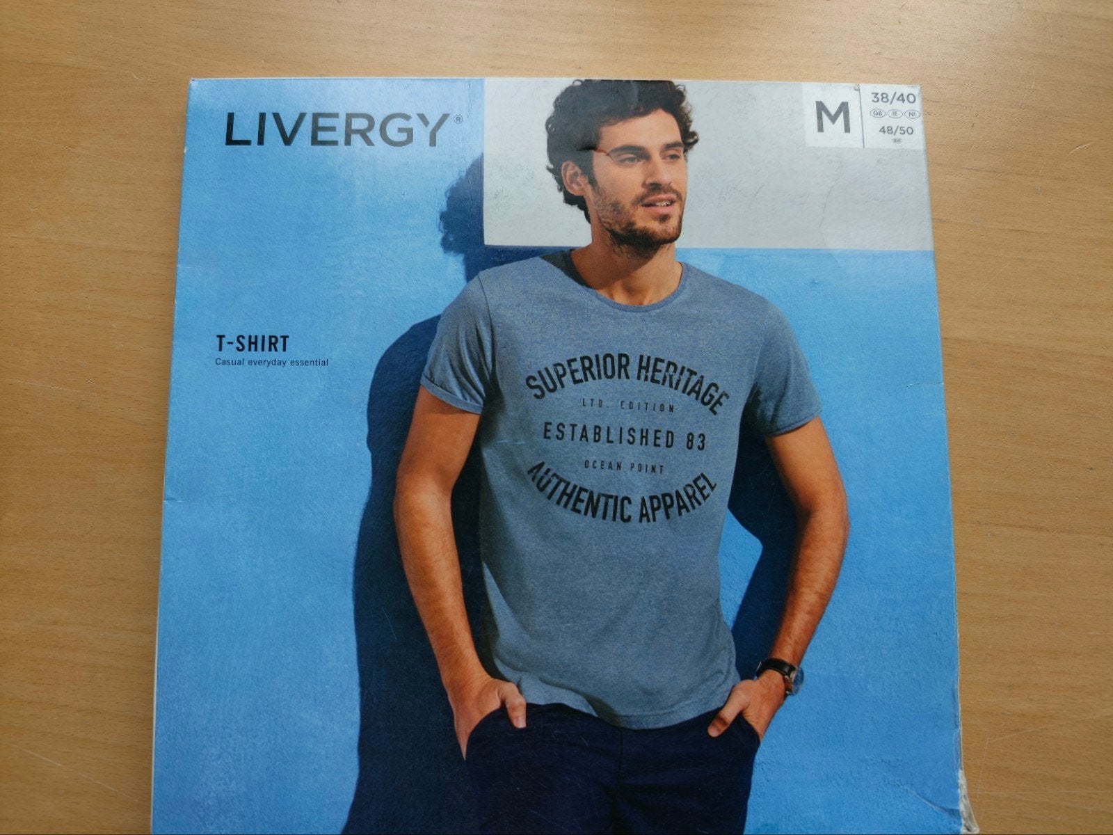 LIVERGY T-shirt Maat M - Casual en comfortabel, Kleding | Heren, T-shirts, Ophalen of Verzenden