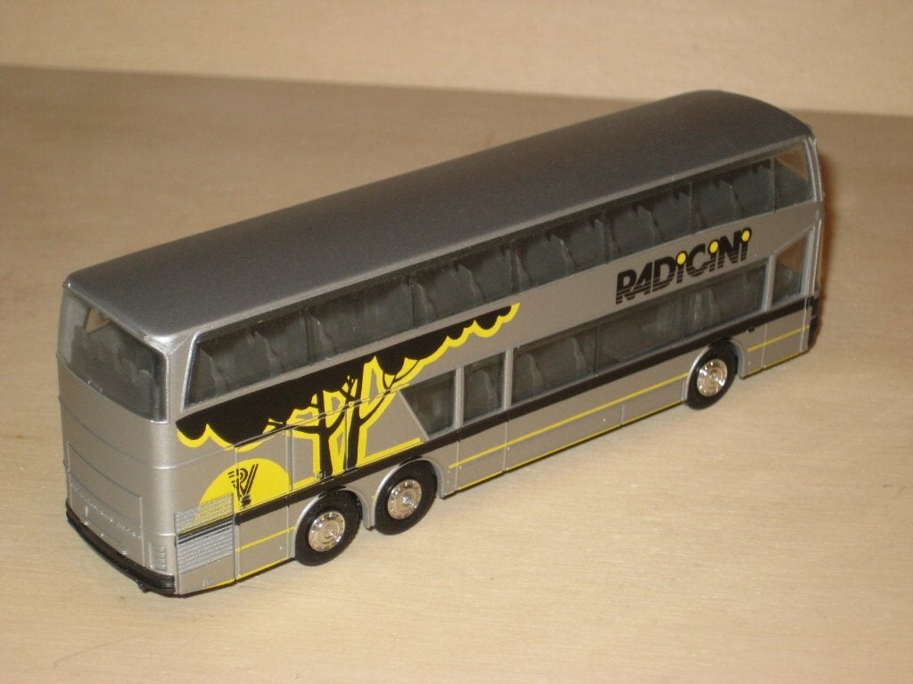 Herpa Setra dubbeldeksbussen 3 assig, Ophalen of Verzenden, Zo goed als nieuw, Bus of Vrachtwagen, Herpa