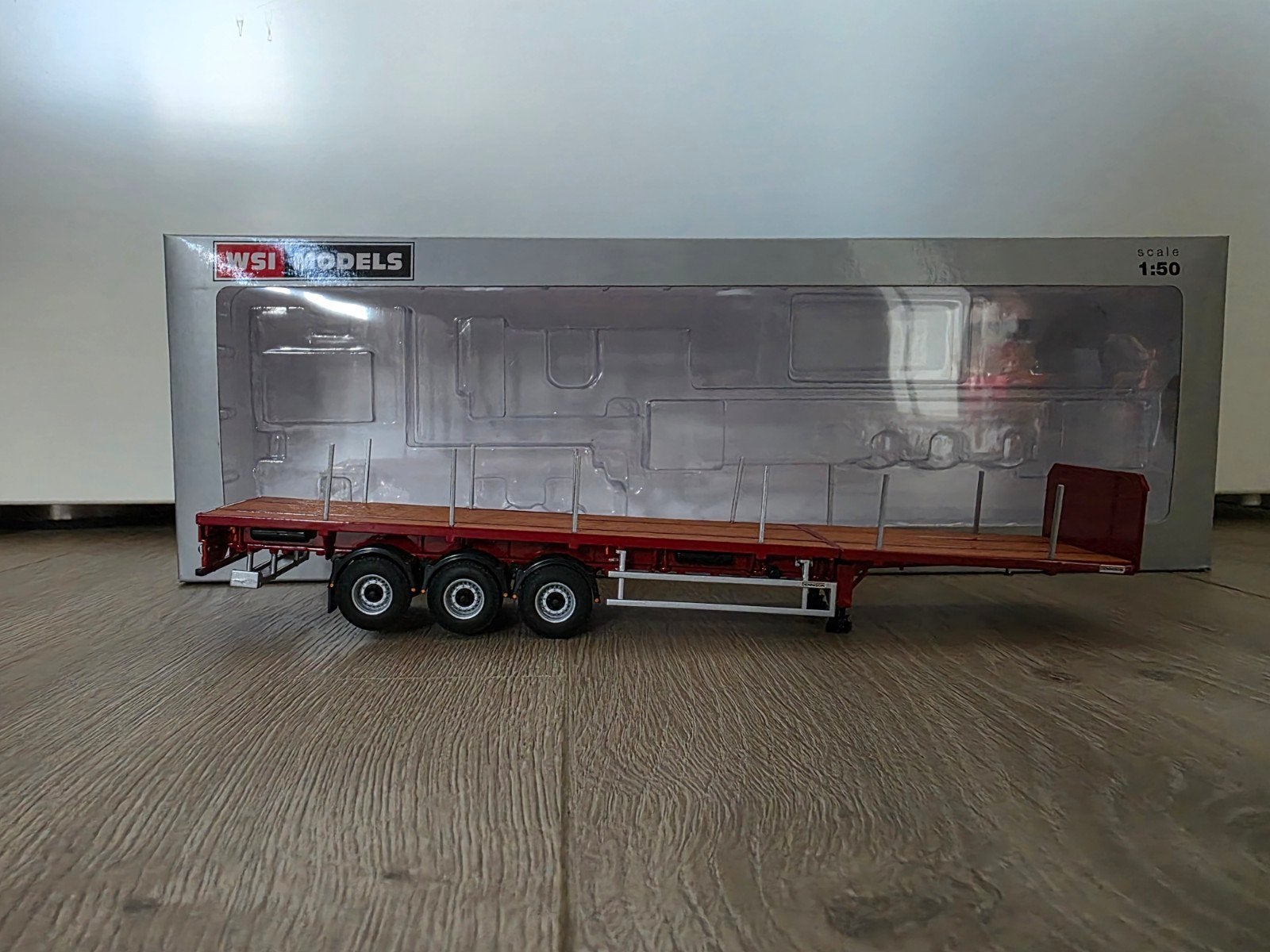 WSI Models 1:50 Platte Oplegger met Rongen, Ophalen of Verzenden