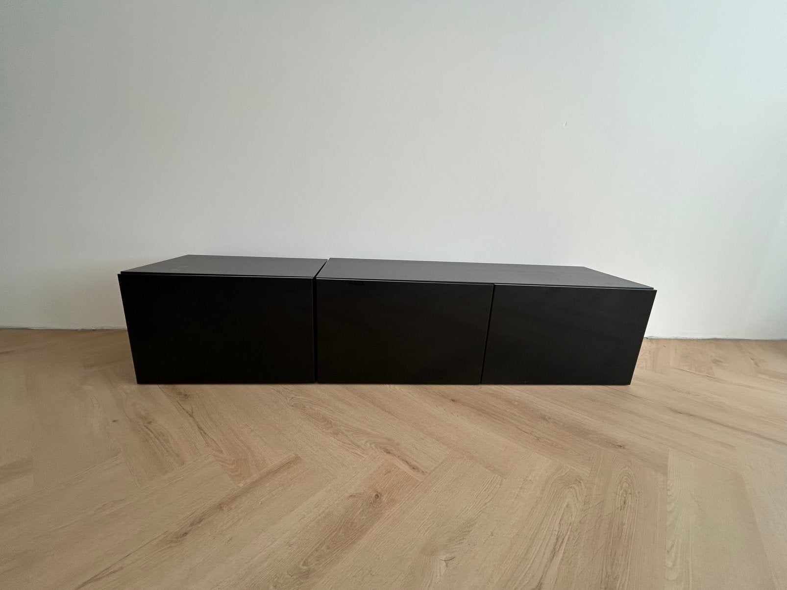 Mooi hangend tv meubel, Ophalen, Gebruikt, 150 tot 200 cm, Minder dan 100 cm