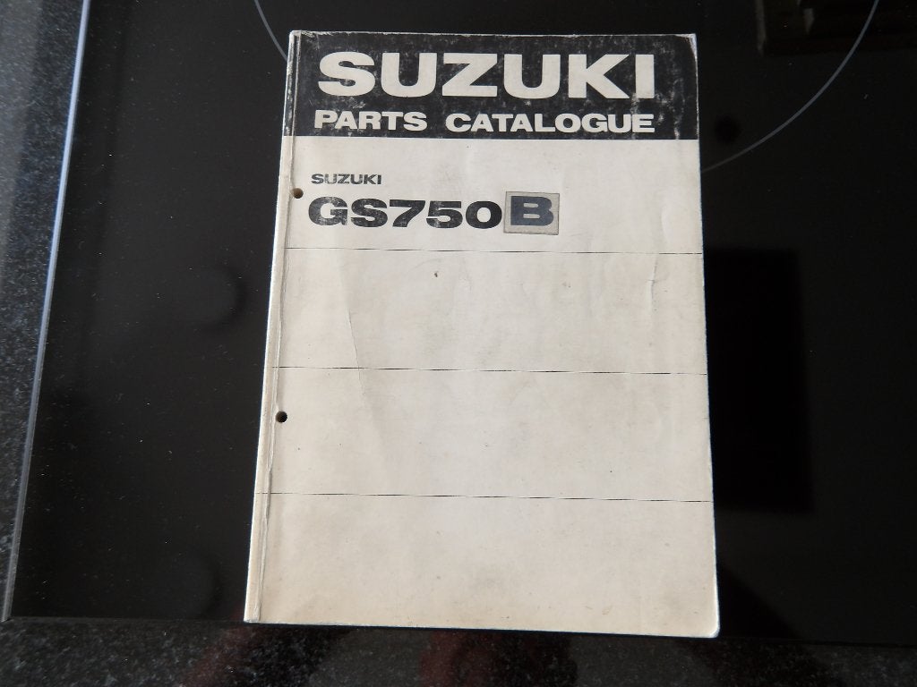 Suzuki GS750B Onderdelen Catalogus, Ophalen of Verzenden, Suzuki