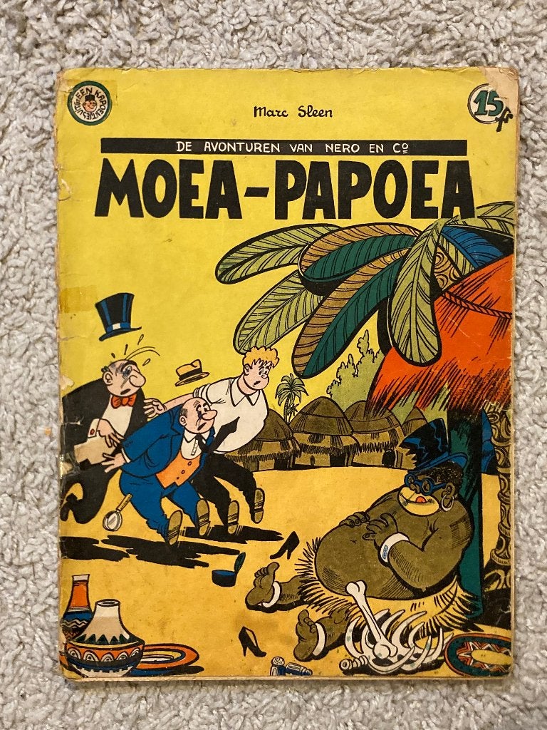 NERO - Moea-Papoea - Nr. 20 - 1e reeks - Jaren 50, Boeken, Stripboeken, Eén stripboek, Ophalen of Verzenden, Gelezen
