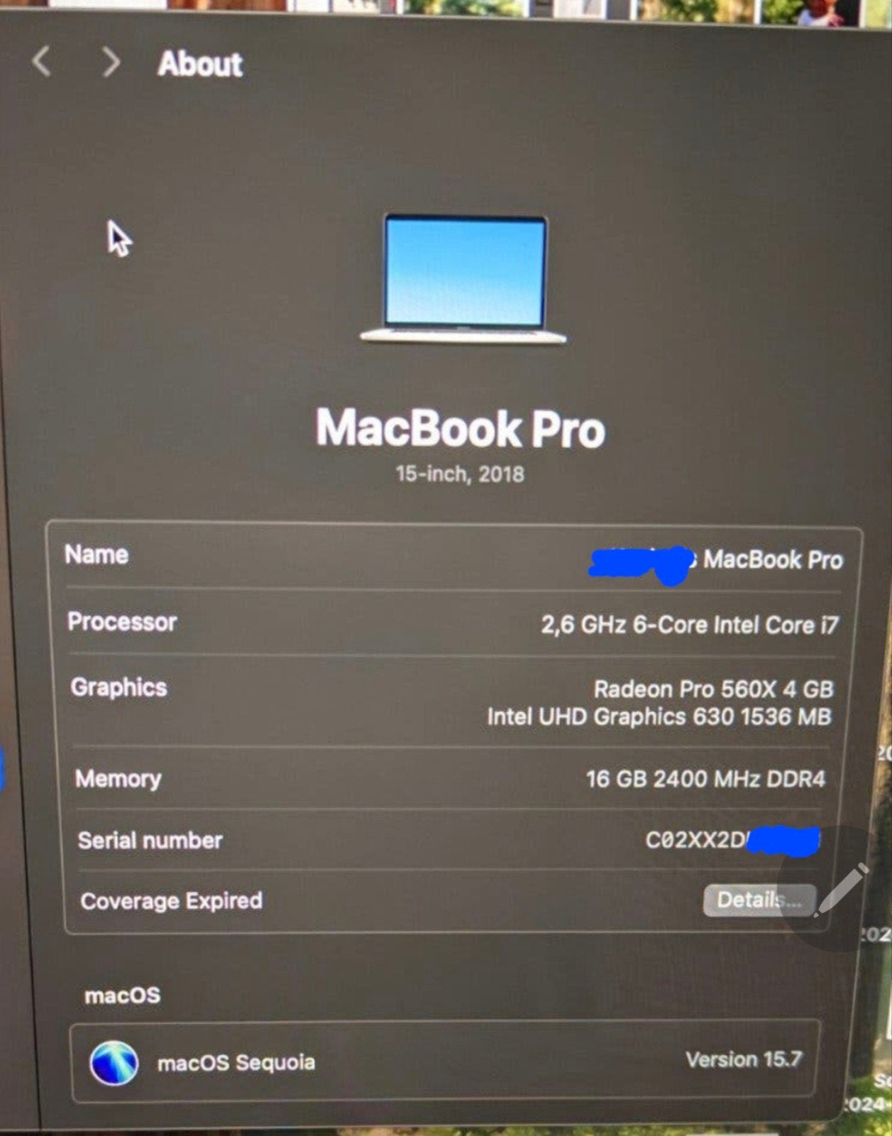 macbook pro 15 inch i7 dubbele grafischkaarten 4G / 16GB 512, MacBook Pro, 2 tot 3 Ghz, 512 GB, Ophalen of Verzenden