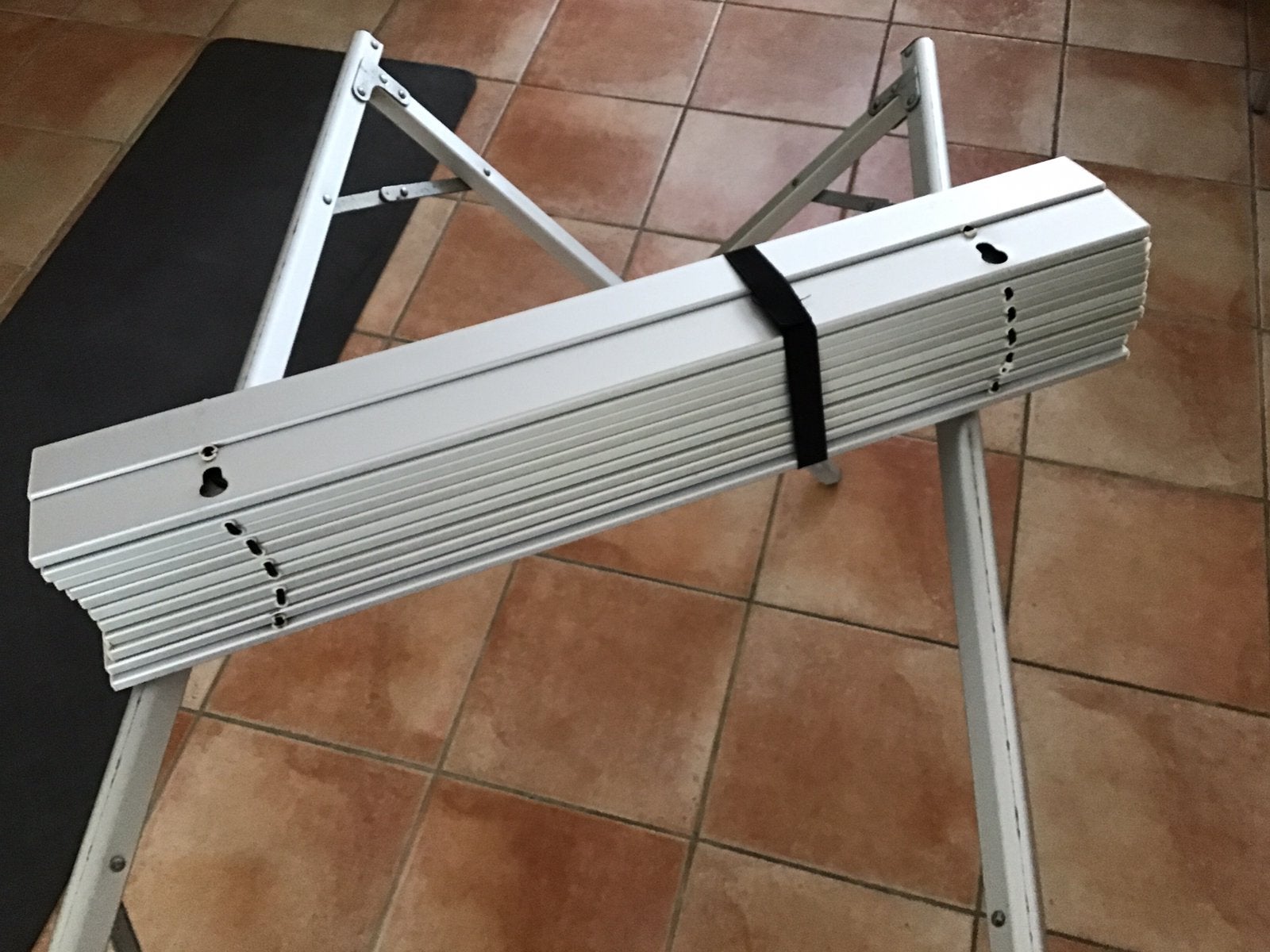 Campingtafel, aluminium, opvouwbaar, oprolbaar, inklapbaar, Ophalen, Gebruikt, Campingtafel