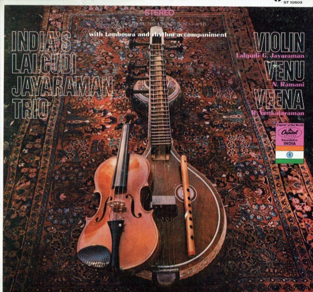 Lalgudi Jayaraman Trio  – India's Lalgudi Jayaraman Trio, Ophalen of Verzenden, Zo goed als nieuw, 12 inch