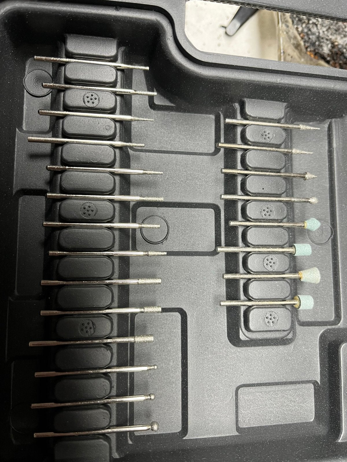Dremel accessoires set - slijpen, polijsten, graveren, Ophalen, Gebruikt