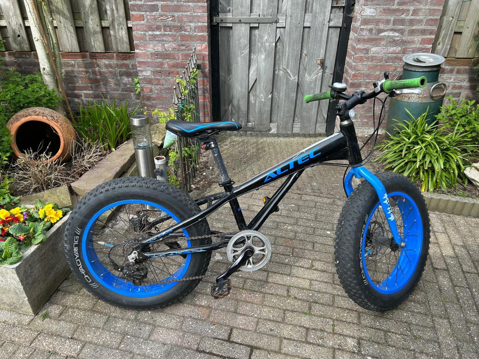 Altec dikke banden fiets, Fietsen en Brommers, Fietsen | Jongens, Ophalen, Gebruikt, Versnellingen, Schijfrem