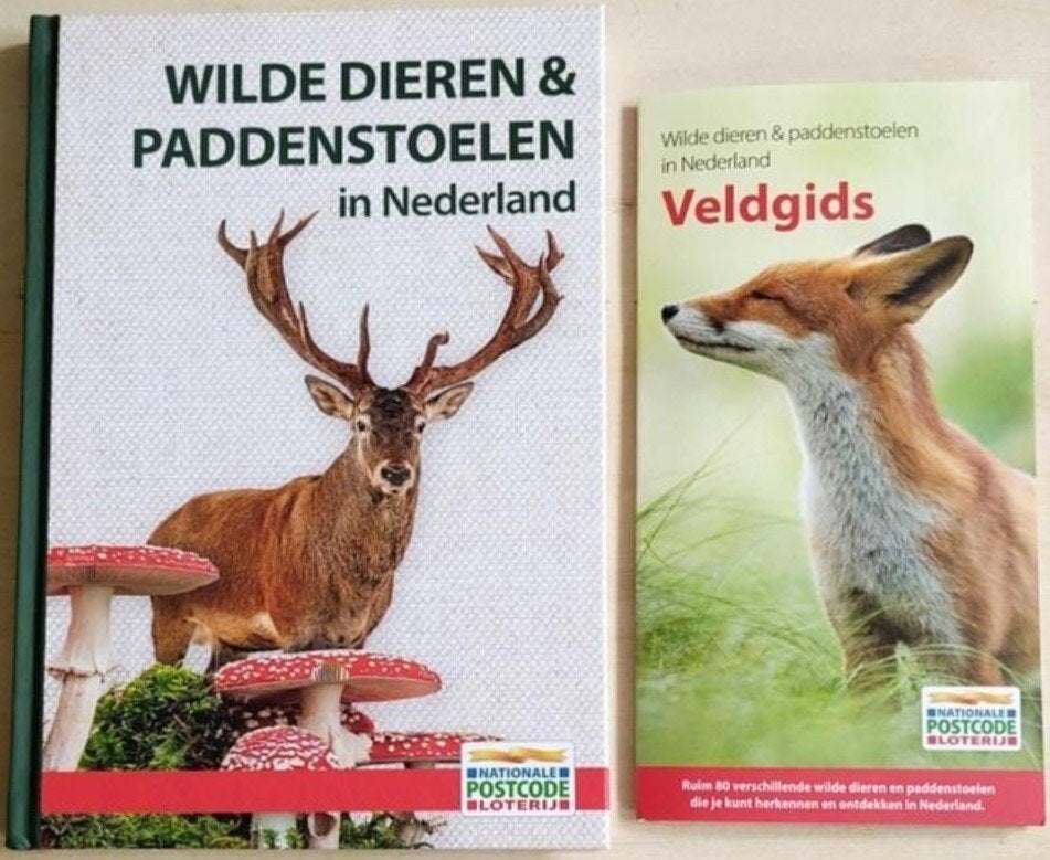 Wilde Dieren & Paddenstoelen In Nederland + Veldgids. NIEUW., Boeken, Nieuw, Ophalen of Verzenden, Natuur algemeen, Chris Gibson, Shelley Evans & Geoffrey Kibby.