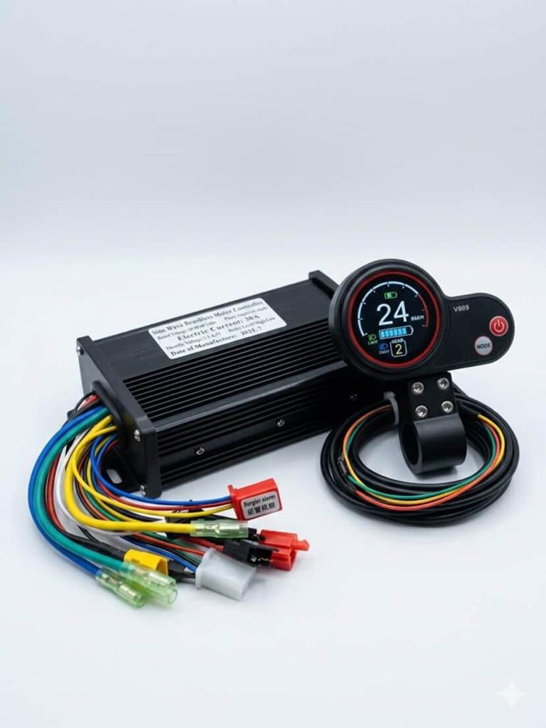 E-bike Controller Set 30A + V889 LCD Display (Nieuw), Ophalen of Verzenden, Nieuw