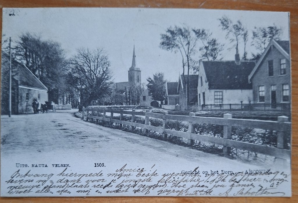 Ansicht Abcoude, Verzenden, Voor 1920, Gelopen, Utrecht